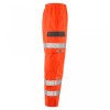 Leo Workwear Westleigh Class 2 Hi-Vis Orange Overtrouser Leo Workwear Westleigh Class 2 Hi-Vis Orange Overtrouser